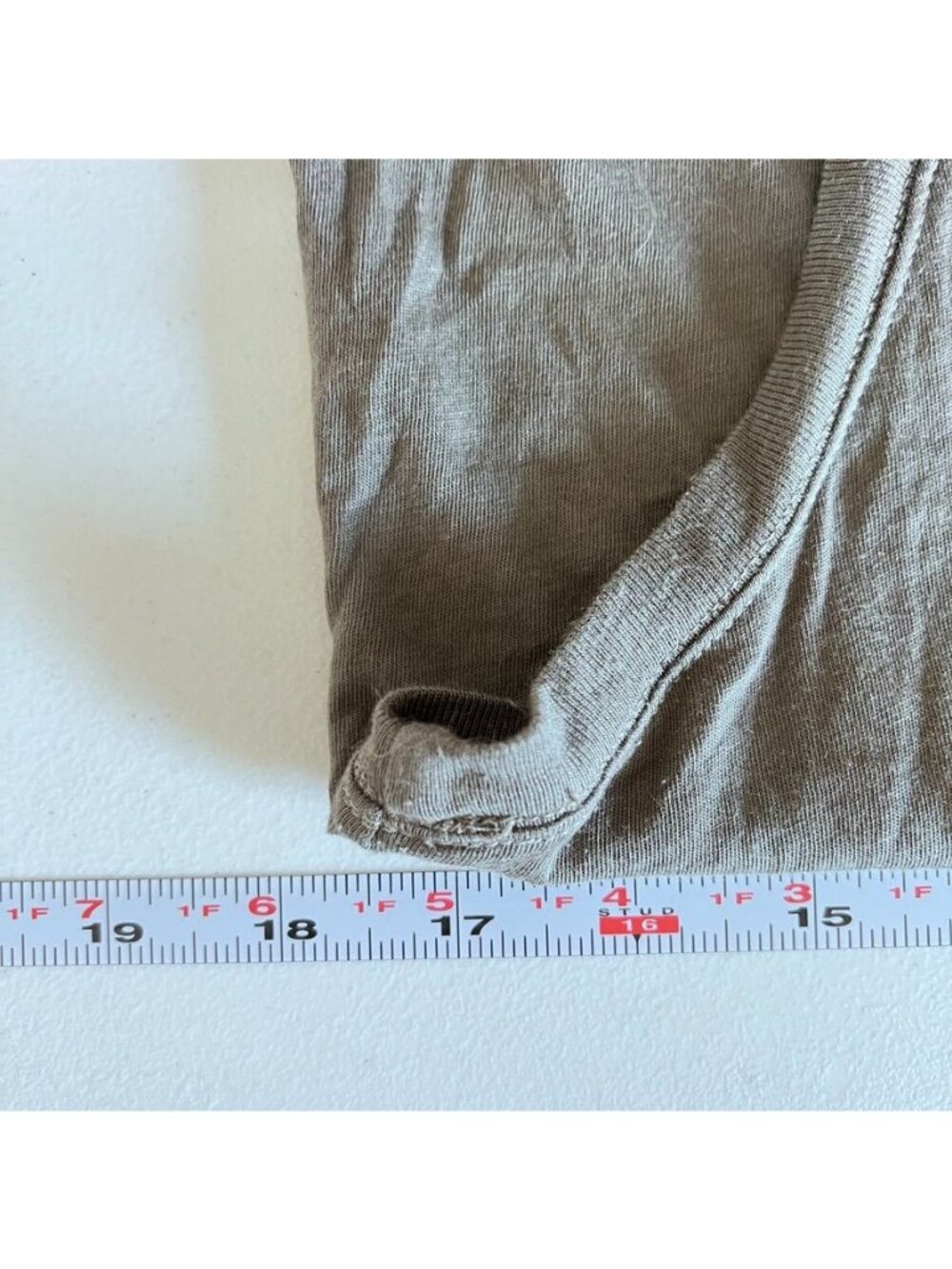 Splendid Women Sz M Olive Green Racerback Tank Top Athleisure Beachy Minimalist - Picture 7 of 9